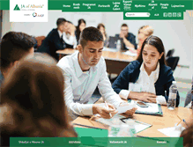 Tablet Screenshot of junior-albania.org